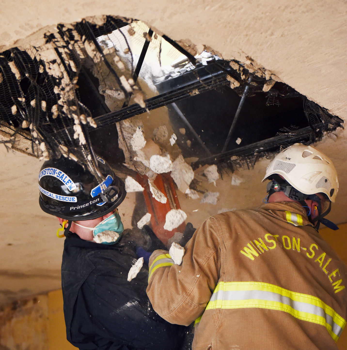 WSFD structural collapse training 1